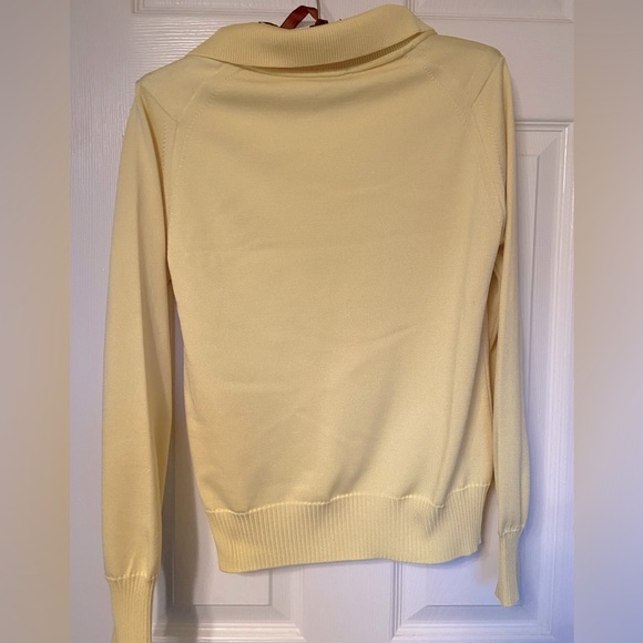 Givenchy Sport Yellow Collared Sweater - Picture 2 of 6